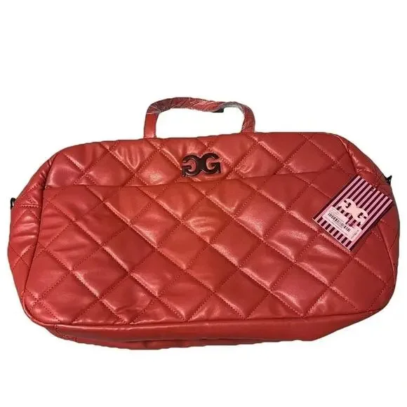 NEW Gilda Paris Quilted Large Tote Bag Weekender - Picture 3 of 7